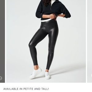 Spanx Faux Leather Leggings